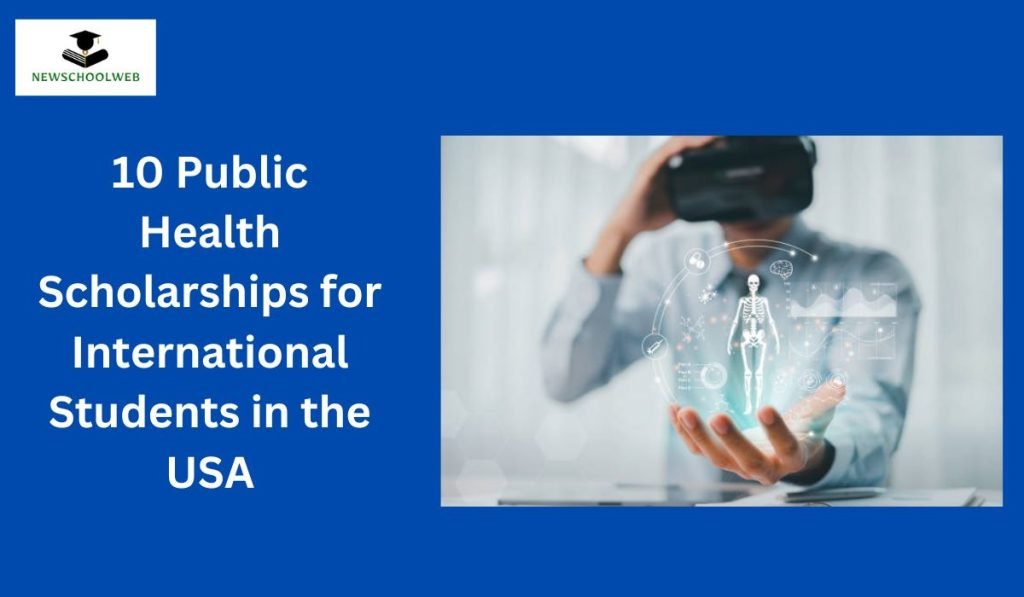 phd public health scholarships usa