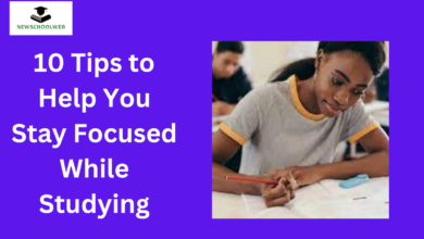 Tips to Help You Stay Focused While Studying