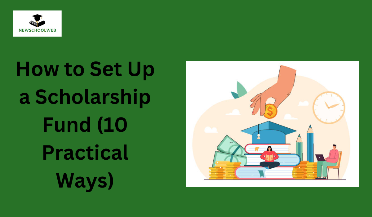 How to Set Up a Scholarship Fund
