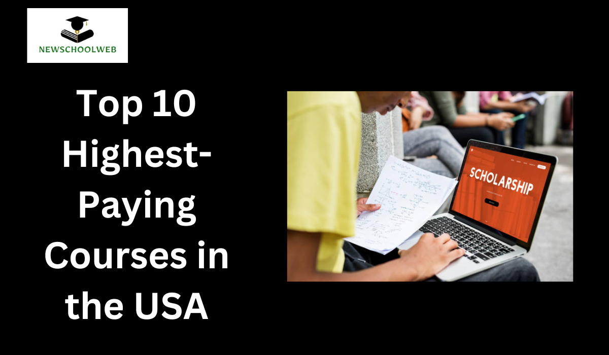 Top 10 Highest-Paying Courses in the USA