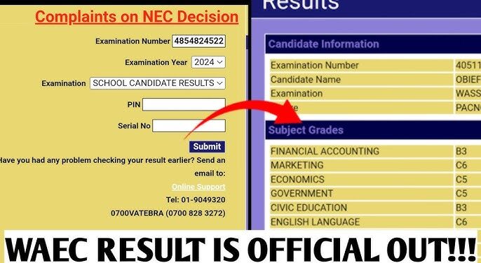 How to Check WAEC Result Using Phone Without Scratch Card.